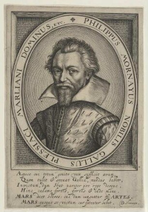 Bildnis des Phillippus Mornayus