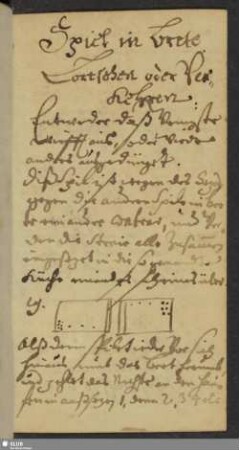 Handschriftlicher Text