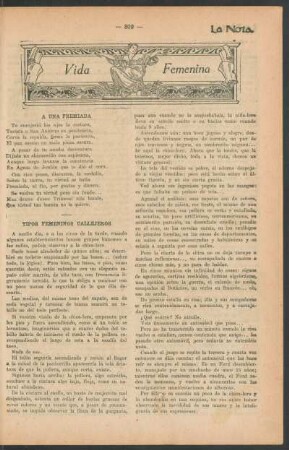 Vida femenina