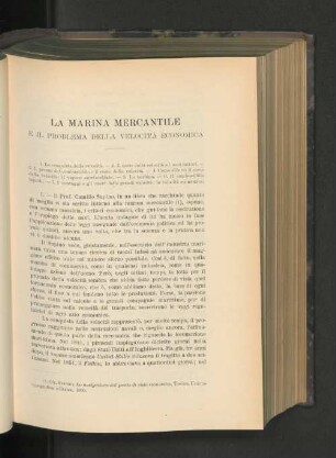 La Marina Mercantile.