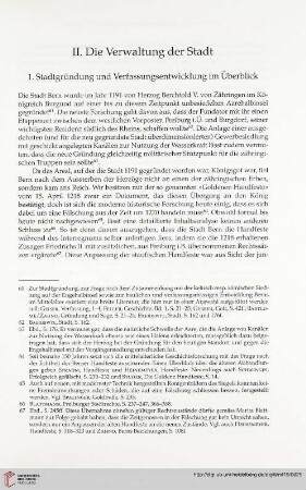 1. Stadtgründung und Verfassungsentwicklung im Überblick