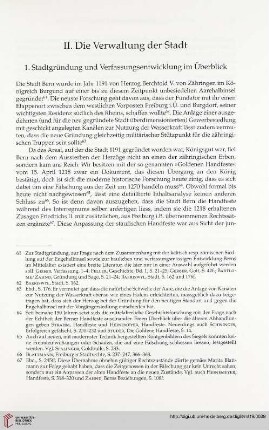 1. Stadtgründung und Verfassungsentwicklung im Überblick