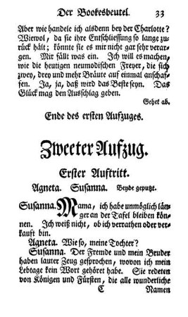 Erster Auftritt. [-] Fünfter Auftritt.