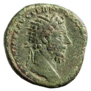 Münze, Dupondius, Dezember 176 - Herbst 177 n. Chr.