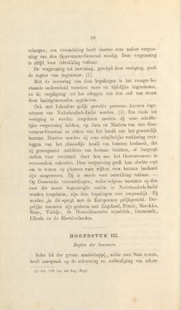 Hoofdstuk III. Regten der bewoners