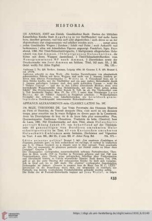 Historia (No. 135 - 158)