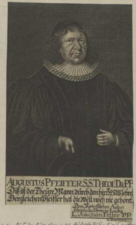 Bildnis des Augustus Pfeiffer