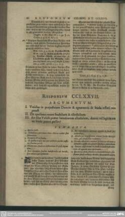 Responsum CCLXXVII.