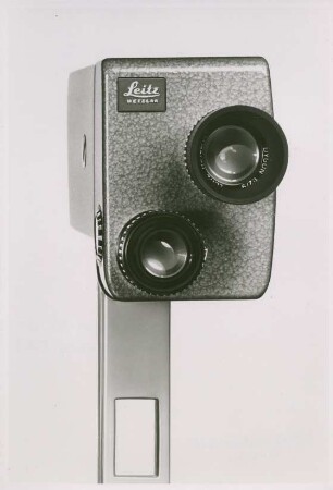 Schmalfilmkamera "Leicina 8S" mit Objektiv "Dygon" der Ernst Leitz GmbH