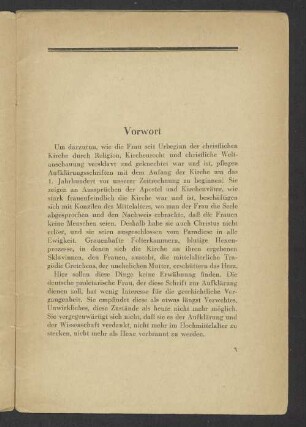Vorwort