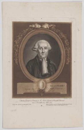 Bildnis Pierre-Joseph-Antoine Beauperrey