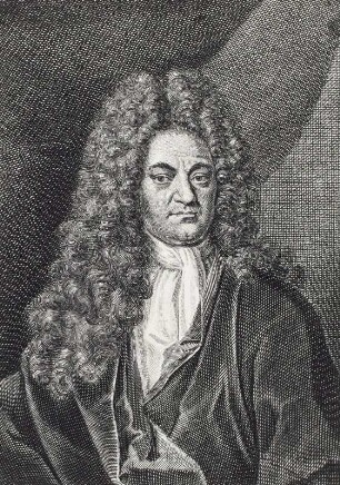 Bildnis Augustus Quirinus Rivinus : Bernigeroth, Johann Martin: Bildnis Augustus Quirinus Rivinus. Kupferstich; 14,4 x 8,8 cm. Dresden: Kupferstich-Kabinett A 122833 in Sax. Bildn.