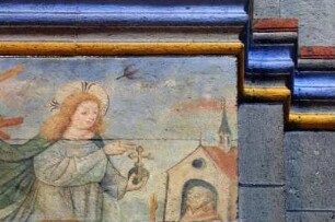 Deutschland. Rheinland Pfalz. Maria Laach. Abteikirche innen. Architekturen, Architekturdetail