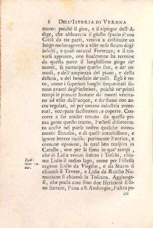 Verona Illustrata, Parte Prima. Contiene L' Istoria Della Citta E Insieme Dell'Antica Venezia Dall'origine fino alla venuta in Italia di Carlo Magno