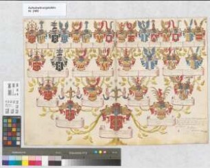 Proband: Korff gen. Schmising, Franz Otto von; Vater: Korff gen. Schmising, Caspar Heinrich von; Mutter: Landsberg, Antonetta Helena von: Münster, Fbstm, Ritterschaft