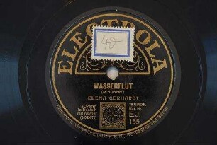 Wasserflut : [D 911,6 e-Moll]; [aus "Winterreise"] / (Schubert)