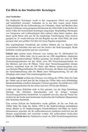 Teil III: Menschen und Ereignisse