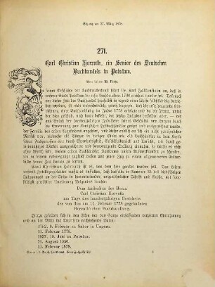 Mitteilungen des Vereins für die Geschichte Potsdams. 3. 1883