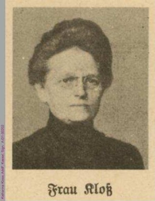 Porträt von Katharina Kloss