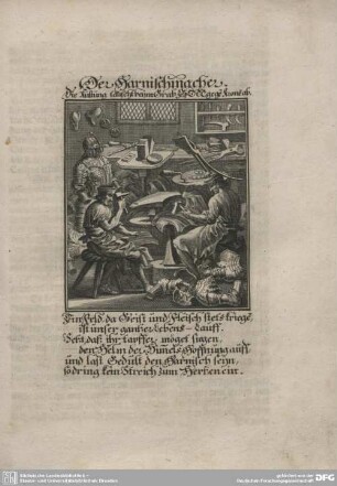 Der Harnischmacher.