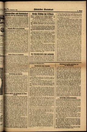 Zweite Ausgabe vom Freitag, den 28. November 1941.