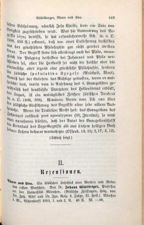 449-451 [Rezension] Göttsberger, Johann, Adam und Eva