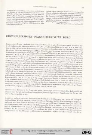 Grosshabersdorf, Pfarrkirche St. Walburg