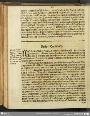 Kirspel Haimbach