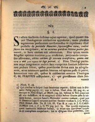 De minimis in exegesi sacra non negligendis tertium disserit, atque simul lustrationem scholasticam ... indicit Jo. Georgius Albrecht