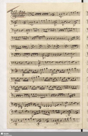 1337. Aria: L'alma confusa / Gazzaniga, G.