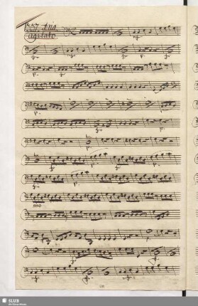 1337. Aria: L'alma confusa / Gazzaniga, G.