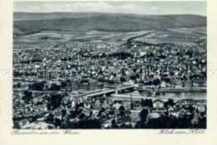 Hameln mit Blick vom Klüt