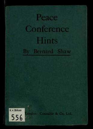 Peace conference hints