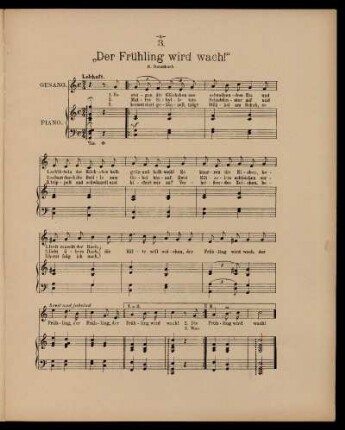 "Der Frühling wird wach!"