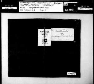 Kriegsstammrolle der Feldschlächtereiabteilung 272