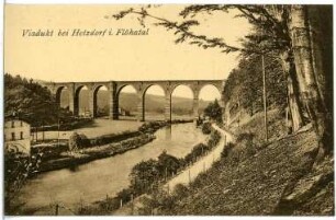 Hetzdorf. Hetzdorfer Brücke im Flöhatal