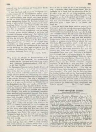 253-254 [Rezension] Ries, Joseph, Kirche und Keuschheit