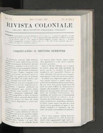 Cominciando Il Secondo Semestre.