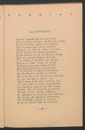 La conciencia