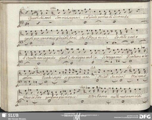 Recitativo: Questi chi son