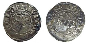 Lübeck: Witten nach dem Rezeß von 1398 (sog. Dreipaßwitten)
