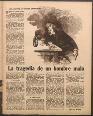 La tragedia de un hombre malo : Los cuentos de Mundo Argentino