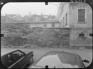Plauen. Reste der Stadtmauer (am Obergraben)
