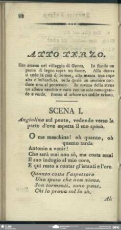 Atto terzo / Dritter Aufzug