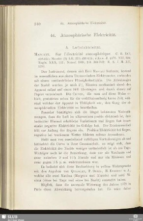 44. Atmosphärische Elektricität