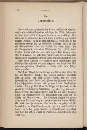 IX. Vorarbeiten.
