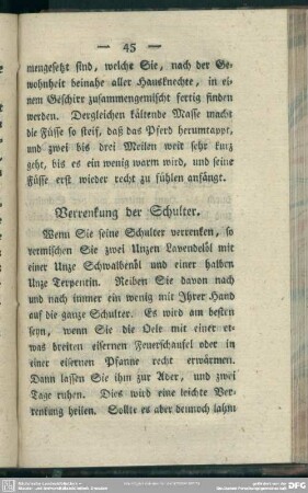 Verrenkung der Schulter