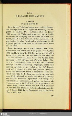 III. Teil: Die Macht Der Mächte