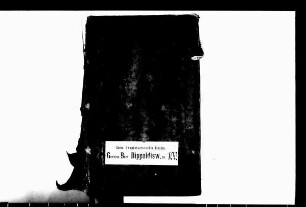 Gerichtshandelsbuch für die Vorwerke Dippoldiswalde, St. Nicolai, Oberhäslich und Elend, Bd. 1