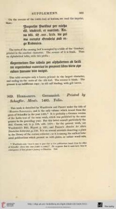 [969. Herbarius – 976. Horae]